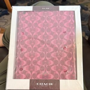 Coach Pink iPad Case
